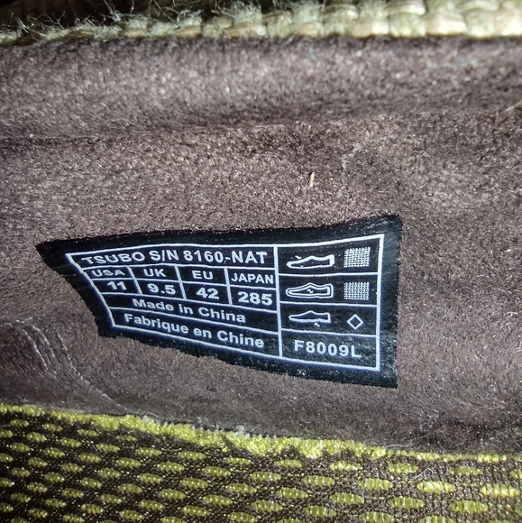 Tsubo Tan Linen Cori Mary Jane Wedges Size 10.5 - Picture 11 of 13